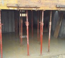 Etayage des hourdis et agglos