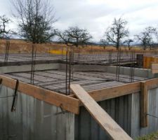 Rez de chaussée avant l'arrivée du béton