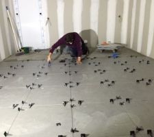 Carreaux dans le garage - 60x60