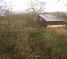 Le cabanon déjà en place à l'achat