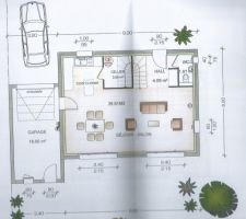 Plan du rez de chaussée