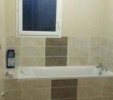 Baignoire terminée