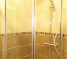 Douche terminée