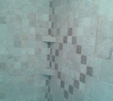 Mur douche italienne