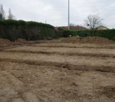 Fondations creus&eacute;es