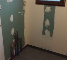 Futur emplacement lavabo