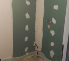Futur emplacement douche