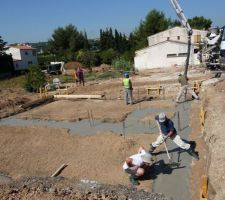 On mesure le niveau et on étale en conséquence