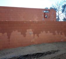 Face Nord, toit terasse