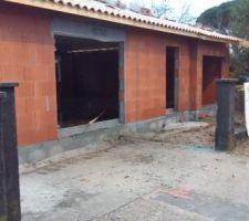 Dépose de la murette