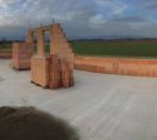 Etage brut terminé !!