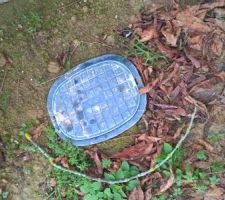 Le compteur d'eau.