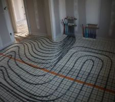 Plancher chauffant - Chambre