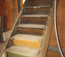 Notre super escalier!!