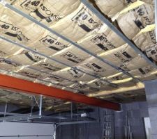 Isolation plafond garage