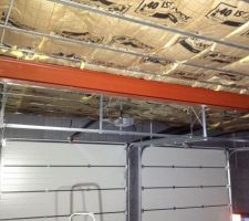 Isolation plafond garage