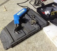 Test couteau chauffant électrique