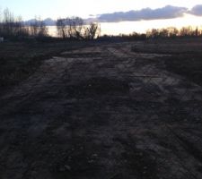 Début des travaux de voirie