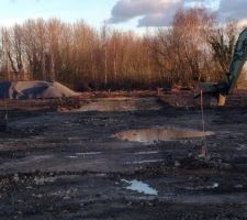 Début des travaux de voirie