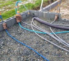 Incorporation électricité, sanitaire et chauffage