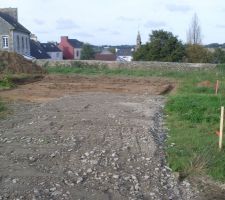 Terrasement fini, très rapide et très propre