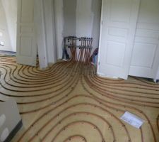 Nourrice du plancher chauffant rdc