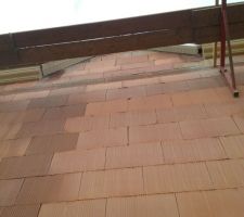 échafaudage e fronton