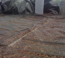 Travaux d'assainissement.