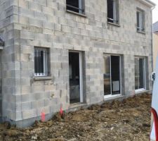 Vue extérieure de la maison