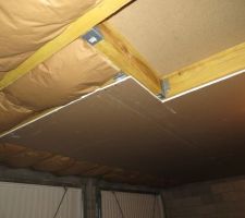 Isolation rapide du plafond du garage