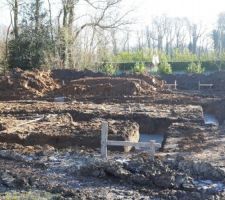 D&eacute;but du chantier : &ccedil;a creuse