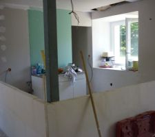 Notre futur espace cuisine