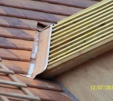 Le zinc de la lucarne