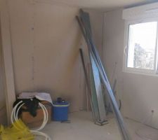 Montage des cloisons