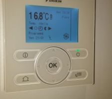 Thermostat daikin