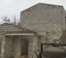 &eacute;tage et faitage fini