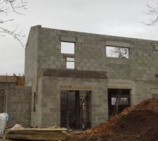 &eacute;tage et faitage fini