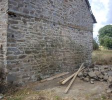 Démolition du préau