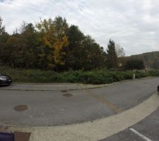 Avant construction, partie &agrave; droite