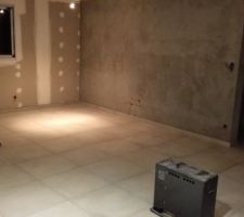 Carrelage salle