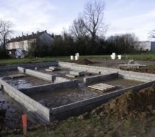 Vide sanitaire 2 rangs terminé.