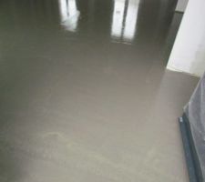 Chape liquide sur chauffage au sol