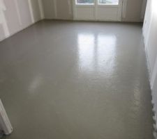 Chappe sur plancher chauffant bureau