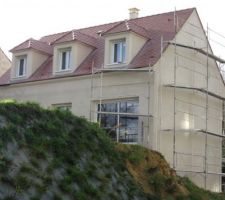 Crépi facade est et nord