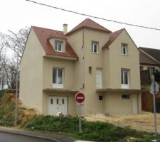 Crepi : facade ouest et sud