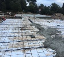 Coulage N°1 de la dalle