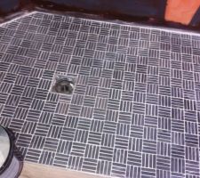 Bac de la douche &agrave; l'italienne