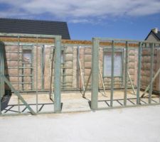 Salle de bain, WC, chambre vu du salon