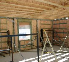 Le garage coté sud de l'intérieur