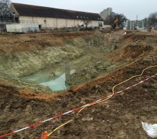 Evacuation de la terre